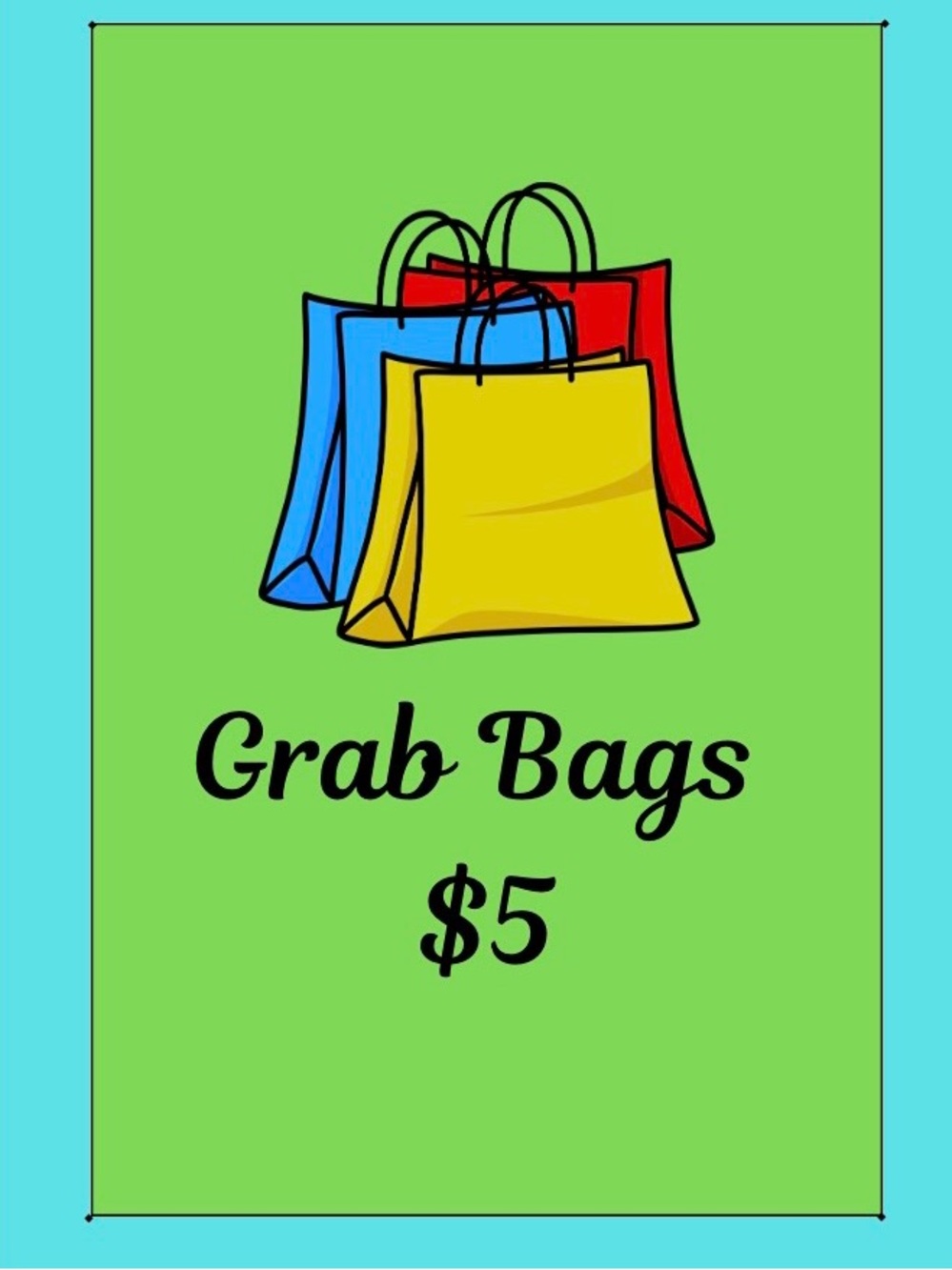 07/31 Grab Bags for Kids Marathon